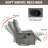 Heat Massage Manual Recliner Chair With Rocker And Swivel In Fabric For Living Room-1326668274