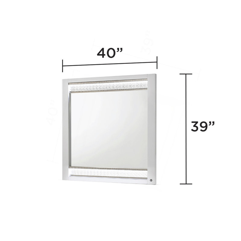 Miroir de style moderne Glam