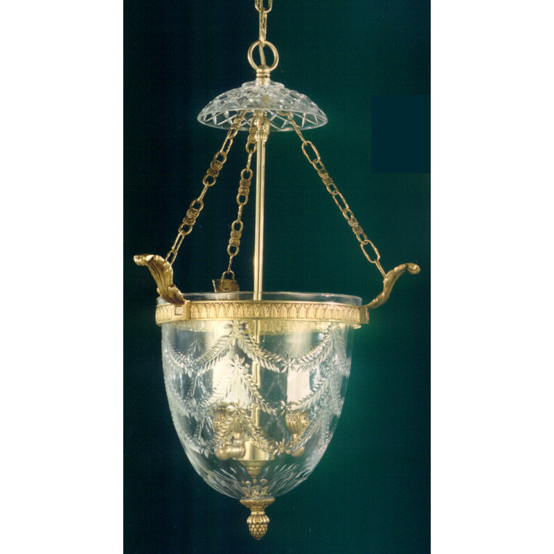 Demmer 3 - Light Urn Pendant, Rust Antique Bronze