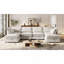 Grand canapé modulaire en U à double couche U_Style