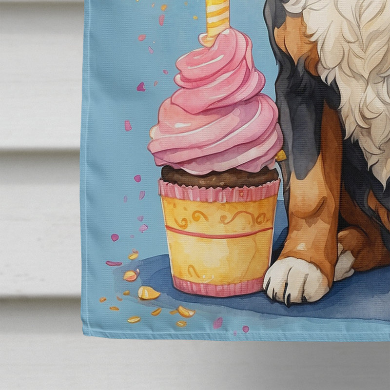 Drapeau «Happy Birthday House», Bouvier bernois