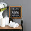 Bathroom Rules Wood & Metal Bathroom Wall Decor