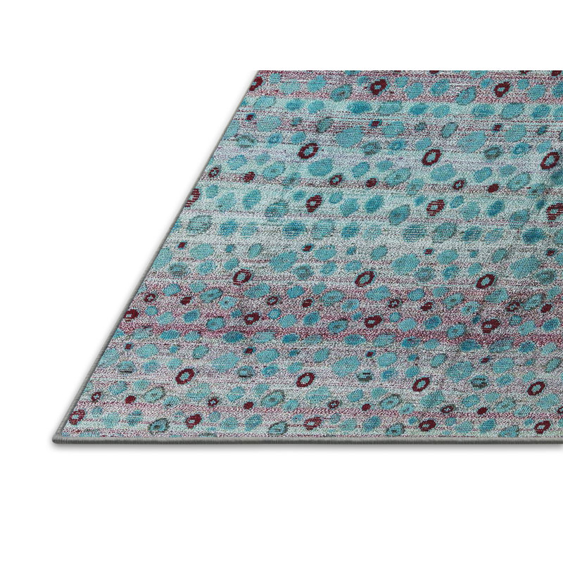 Tapis abstrait moderne 4590, Rectangle 2 pi x 4 pi