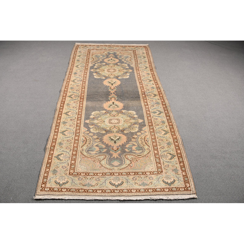 Tapis bohémien traditionnel traditionnel traditionnel rétro beige pour les salles à manger et les espaces de vie
