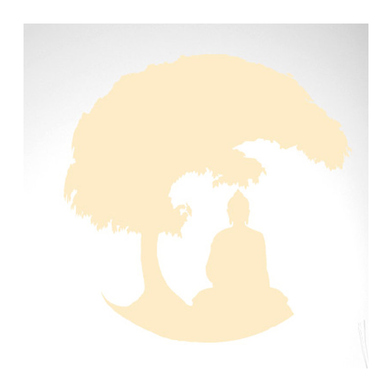 Religious & Spiritual Wall Decal, Beige