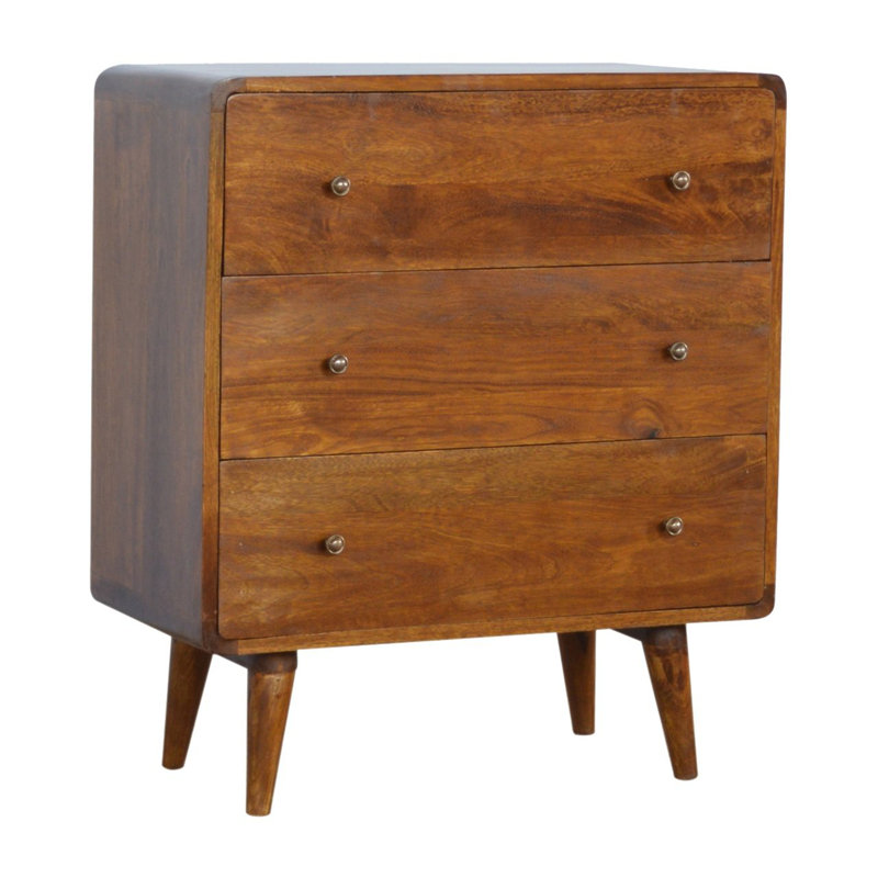 Commode courbée courbée