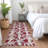Aquaisha Abstract Indoor / Outdoor Rug-109607015