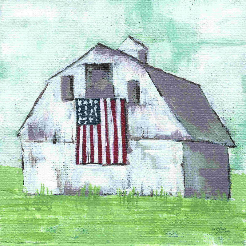 Land of the Free 2885060, H 12 po x l 12 po, Non, Toile tendue