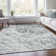 Premium Machine Washable Prisco Gray Rug