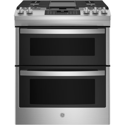 30" 6.7 cu. ft. Slide-In Gas Range with Griddle