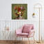 «In The Green Room», art mural portrait d'automne contemporain surréel-29892379