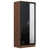 Walnut/Gloss Black