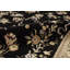 Hand-Knotted High-Quality Wine and Black Area Rug