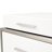  Marquee 26" Wide 3-Drawer Nightstand - Cloud WHite