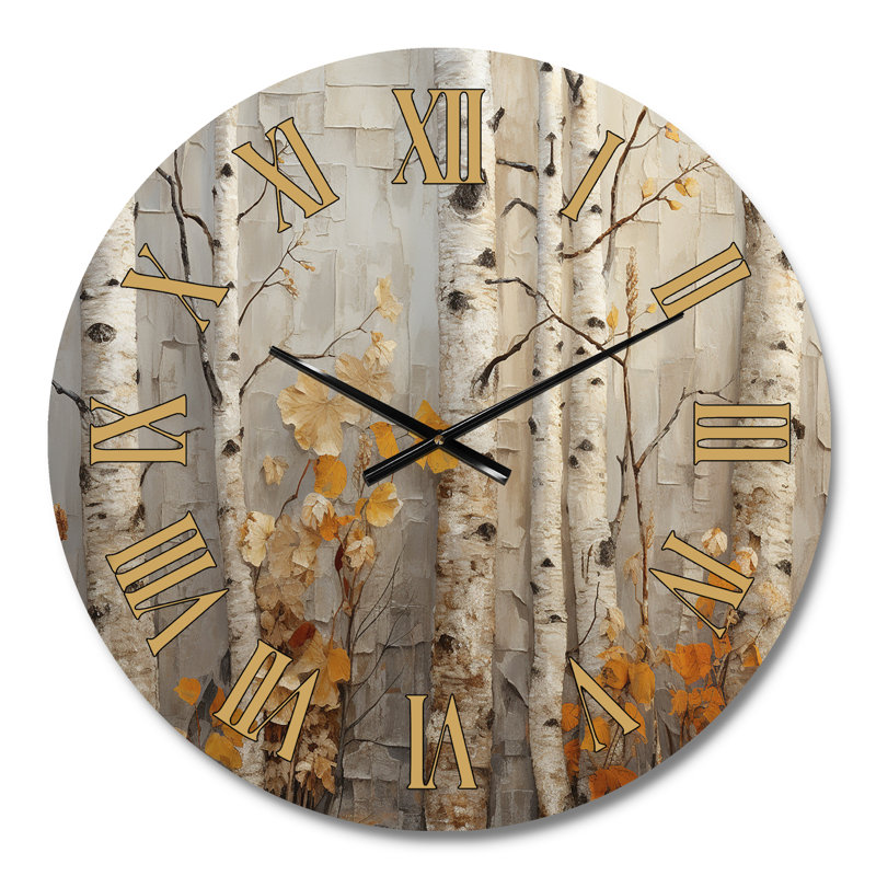 Horloge murale Autumn, Médium
