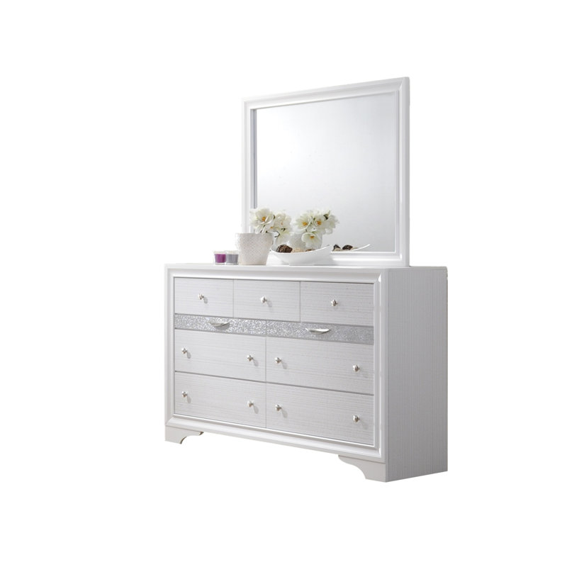Commode de maquillage 7 tiroirs Matrix Traditional