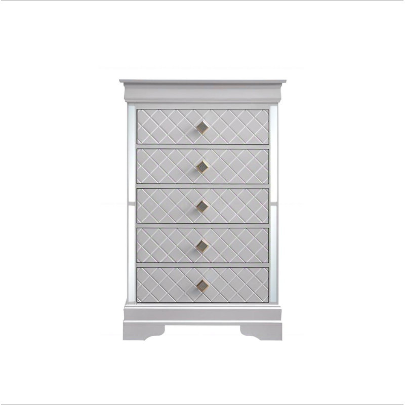 Coffre Verona G6735-CH, Blanc