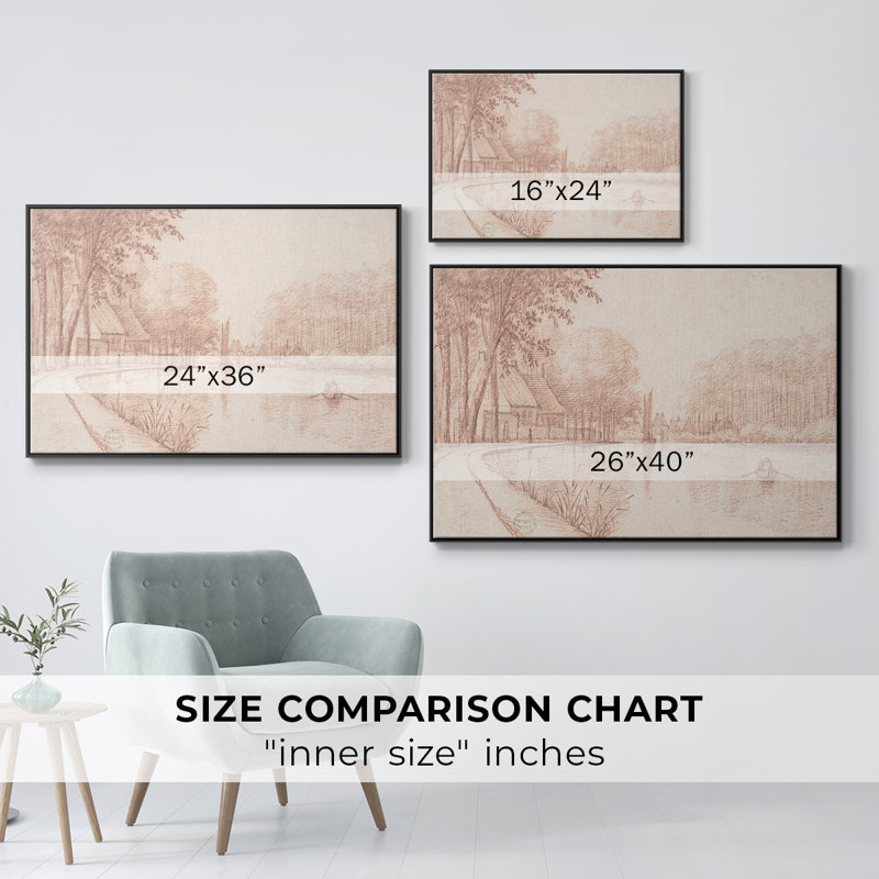 " Vintage Sketch-XLIX ", Black, 25" H x 37" W