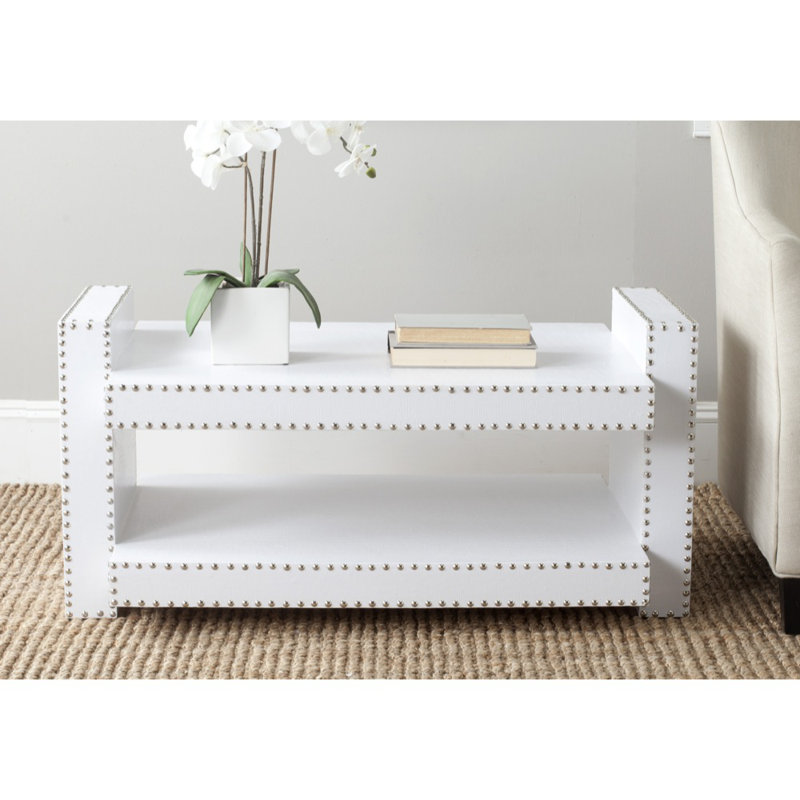 33'' Console Table, White