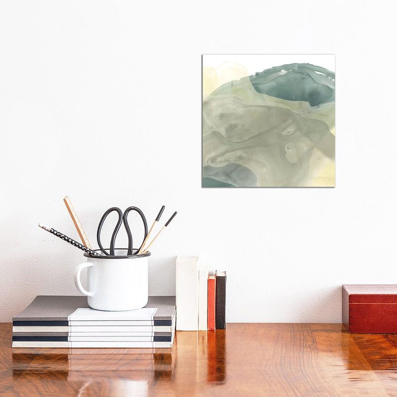 Mystique III by June Erica Vess - Wrapped Canvas Painting, 30.48 cm H x 30.48 cm W