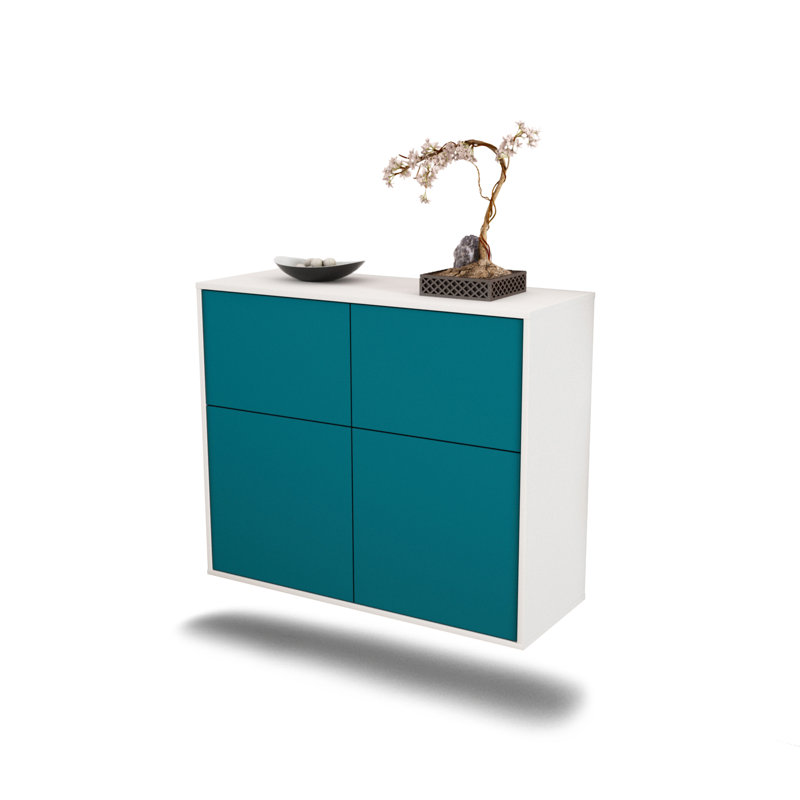 Curt 92 cm W Sideboard, Turquoise