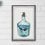 Reproduction d’art sur toile tendue « succulents galore »-50107122