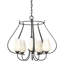 Flora 5 - Light Shaded Geometric Chandelier-10220621-10220630