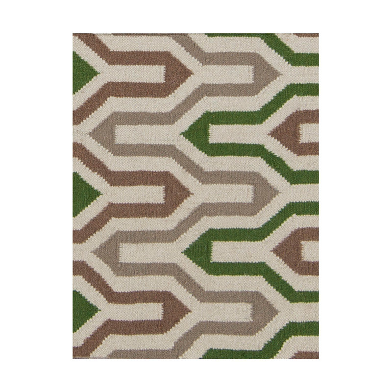 Irizarry Wool Geometric Indoor Rug, Rectangle 2' x 3'