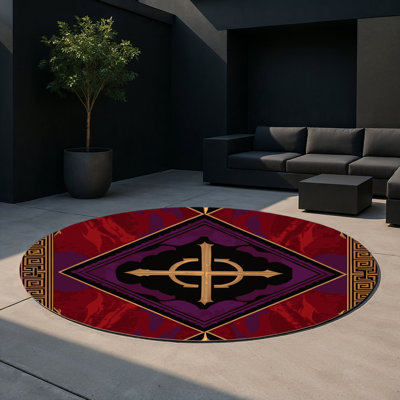 Tapis intérieur et extérieur Crown Jewel