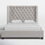 Lit tapissier capitonné standard à profil bas Charette-333834631-322487568