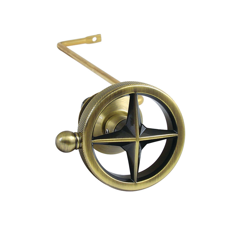 Kingston Brass Levante Side Mount Toilet Tank Lever, Antique Brass