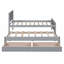 Lit plateforme simple avec lit gigogne et tiroirs-1408882330