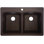Ellipse 33" L x 22" W Double Basin Drop-In Kitchen Sink