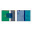 Bold In Blue Set Of 2 Print by Andrea Stokes-450386970-450386971