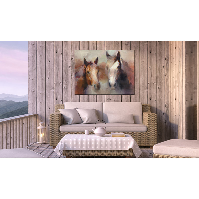 Art mural sur toile Rugged Duo