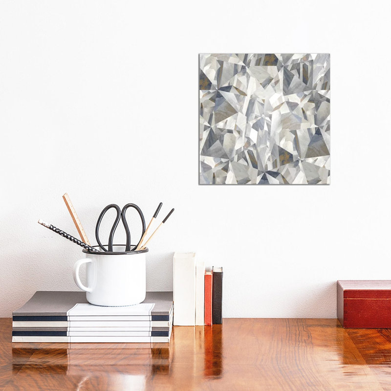 Crystal Clearing I by PI Studio - Wrapped Canvas Painting, 30.48 cm H x 30.48 cm W