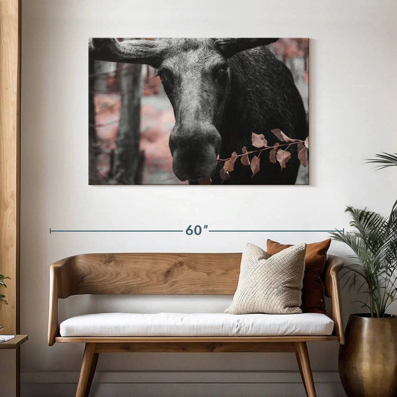 Black Moose, 30" H x 45" W