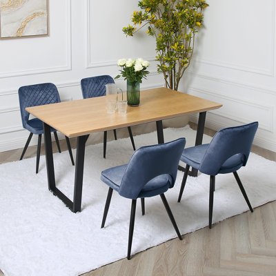 Asfand 4 - Person Dining Set