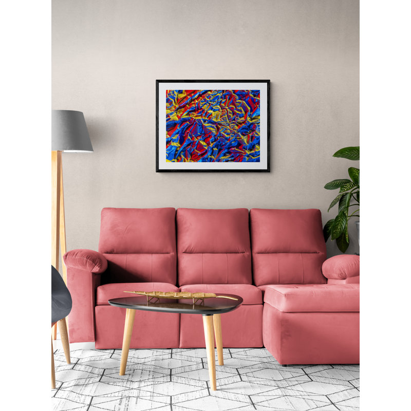 Aluminium Foil Print by Philippe Monthoux, 24" H x 32" W, Wrapped Canvas