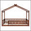 Structure de lit en bois avec clôture de sécurité, idéale pour les enfants et les adolescents, conception durable et esthétique-1090697382-1090697381