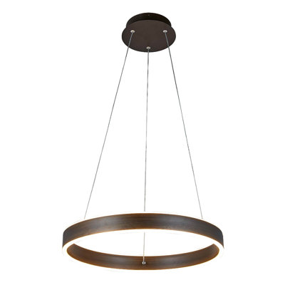 Garibaldi 1 - Light Oil Rubbed Bronze LED Unique/Statement Pendant