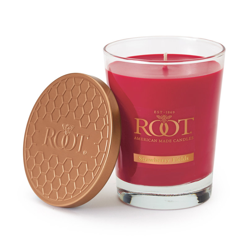 Strawberry Fields Scented Jar Candle, 10.5 oz
