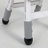 Kids Table and 4 Chair Set, Height Adjustable Toddler Table and Chair Set, Non-Slip Legs, Graffiti Desktop, Large Children Activity Table-88407584