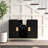 Batichon Wine Liquor Bar Buffet Sideboard, Cabinet with Wine Rack Storage for Kitchen, Dining Room