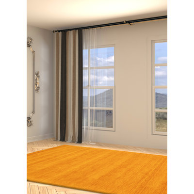Kashkuli Gabbeh Gold Rug 6'6" x 9'9"