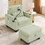 Chaise d'appoint avec dossier réglable manuellement, port de charge USB, support pour téléphone-1754879456