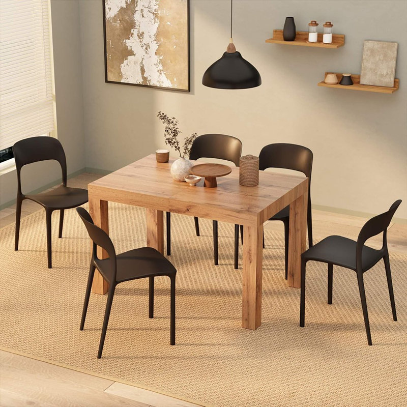 First Extendable Table, 47,2 X31,5 In, Rusti...