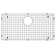 Karran 28-1/4 In. X 14-1/4 In. Stainless Steel Bottom Grid Fits Qt-812 and Qu-812