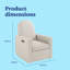 Fauteuil oscillant inclinable électrique Olivia-115313326