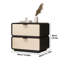 Armoire de rangement de style chambre à coucher en bois de pin 19,68 po